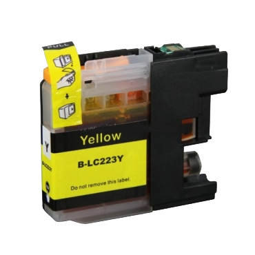 Tinteiro Brother Compatível LC221 / LC223 XL Amarelo